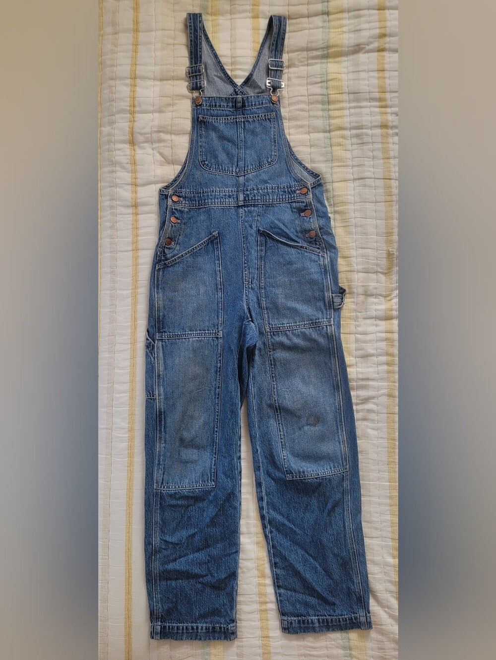 Madewell Denim Overalls Pre-Loved Cotton Sz S
